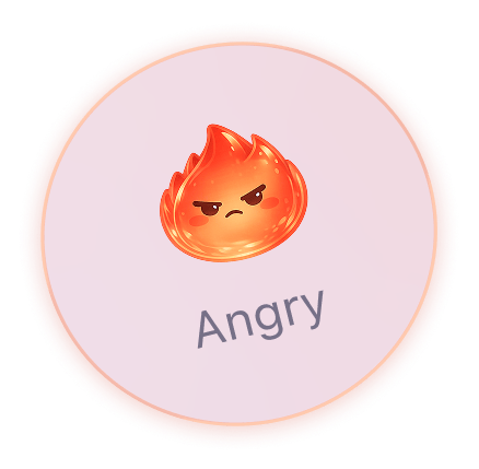 Angry mood