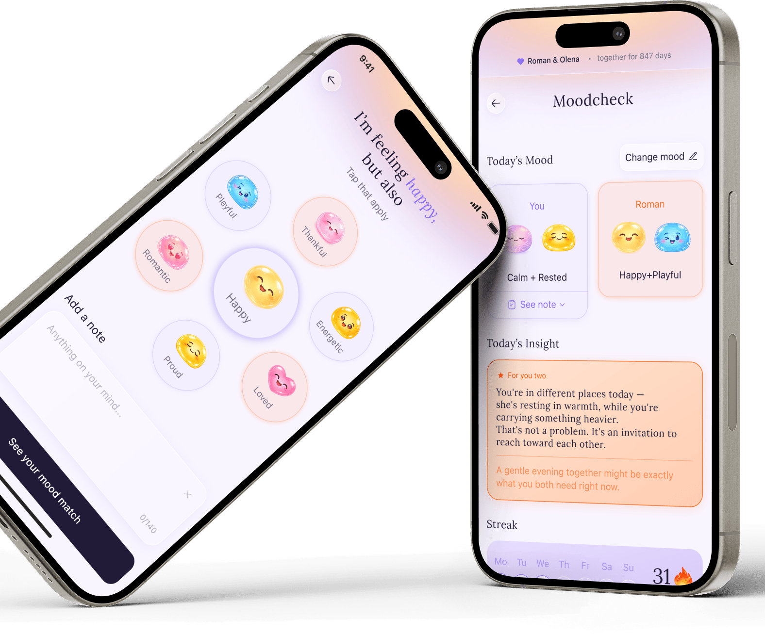Mood check feature preview